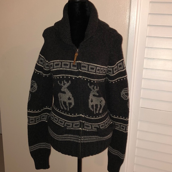 TNA Sweaters - TNA 100% lambswool sweater jacket